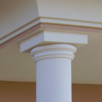 Referenzbild Verkleidungen für Betonsäulen