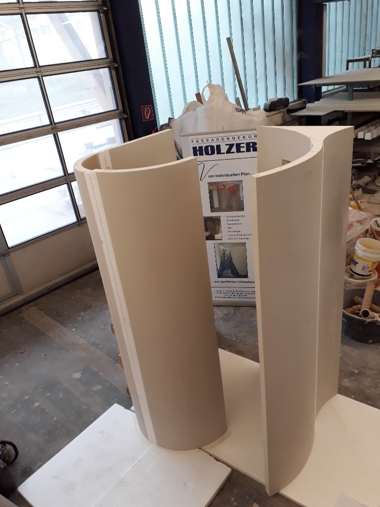 Modell Gapo - Schneckenduschen Bausatz mit Bodenelement - Produktansicht